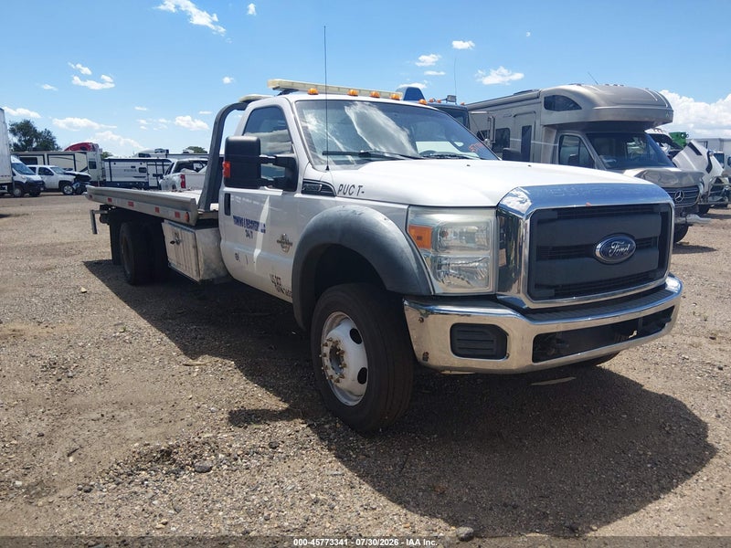 2014 Ford F-550 Chassis Xl White vin: 1FDUF5HT0EEA86539