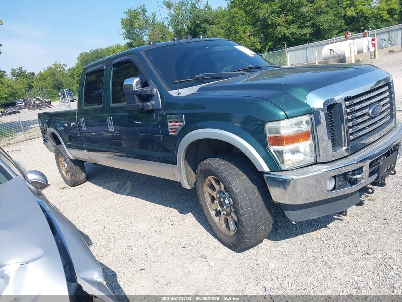 2010 Ford Super Duty F-350 Srw Lariat Green vin: 1FTWW3BR5AEA78462