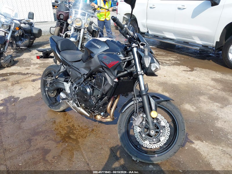 2020 Kawasaki Er650 K Black vin: ML5EREK12LDA13308