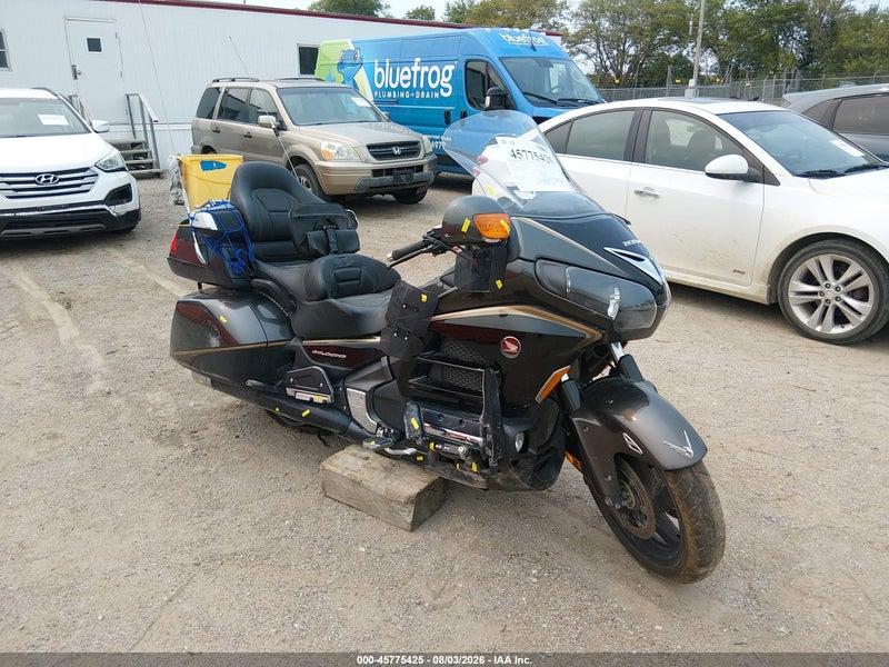 2016 Honda Gl1800 Abs Черный vin: JH2SC68N5GK200106