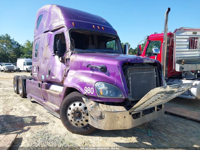 2017 Freightliner Cascadia 125   Purple vin: 3AKJGLDR6HSHS6403