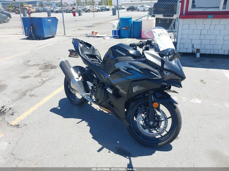2025 Kawasaki Ex500 A/b Black vin: ML5EXGJ10SDA68132