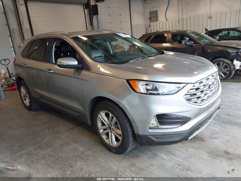 2020 Ford Edge Sel Silver vin: 2FMPK3J99LBA74233