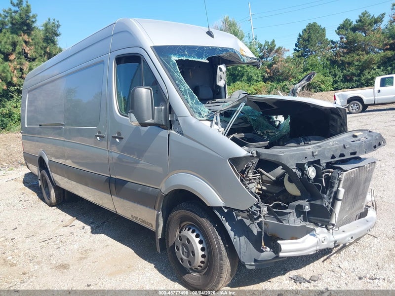 2014 Mercedes-benz Sprinter 3500 High  Roof Silver vin: WD3PF4CCXE5856792