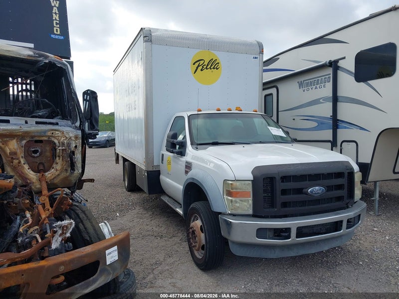 2009 Ford F-550 Chassis Xl/xlt White vin: 1FDAF56R39EA05999