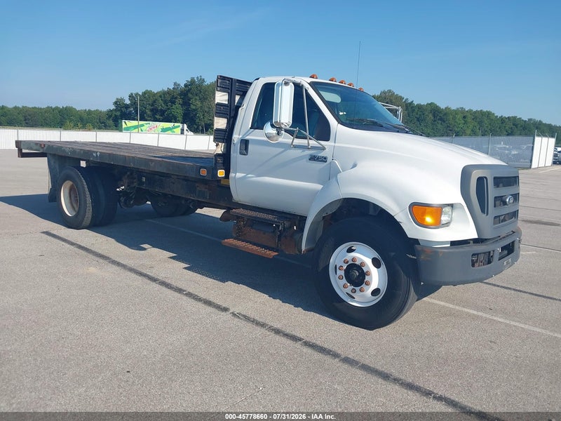 2009 Ford F-750 Xl/xlt White vin: 3FRXF75E69V180506