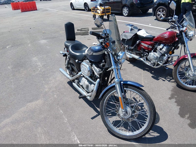 2003 Harley-davidson Xl883 C Blue vin: 1HD4CJM183K415382