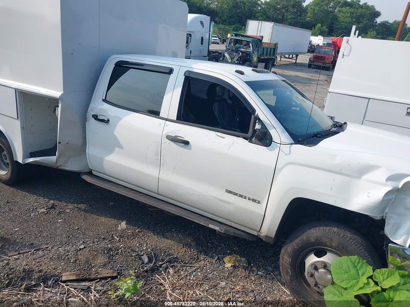 2016 Chevrolet Silverado 3500hd Chassis Wt Белый vin: 1GB4KYCG5GF277502