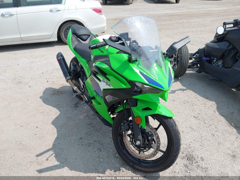 2026 Kawasaki Ex500 A/b Зеленый vin: ML5EXGJ17TDA76925