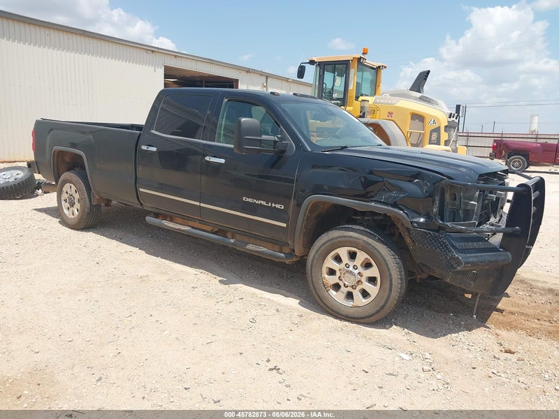 2015 Gmc Sierra 3500hd Denali Black vin: 1GT424E82FF170707