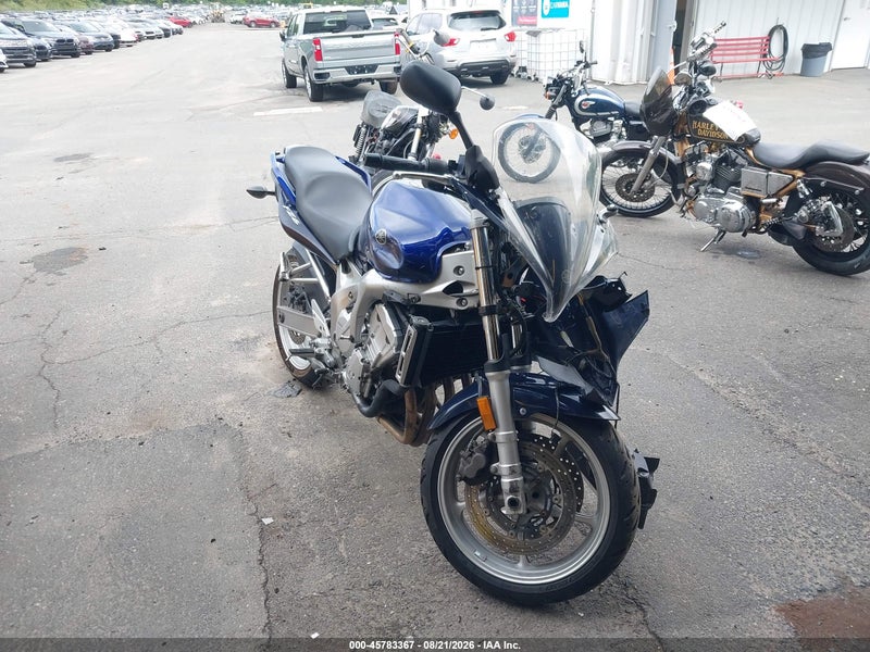 2005 Yamaha Fz6 S Blue vin: JYARJ08E75A004354