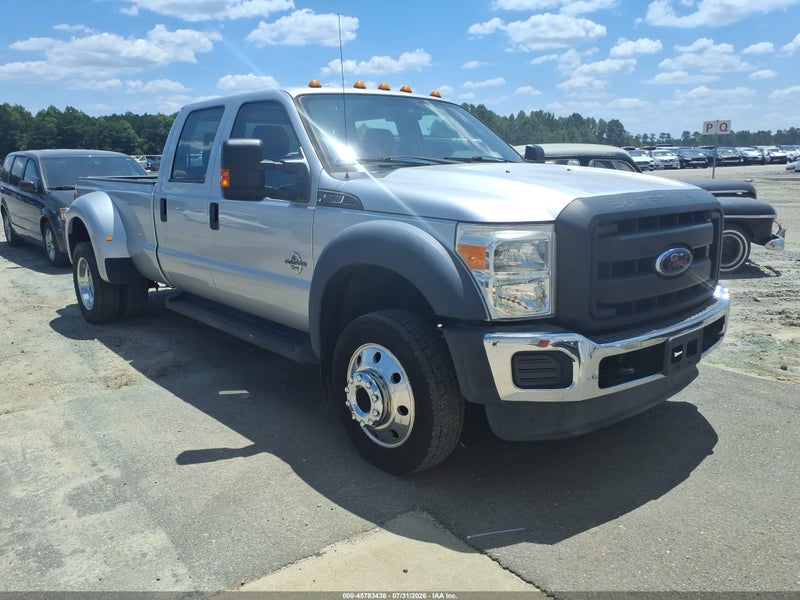 2016 Ford F-450 Xl Silver vin: 1FT8W4DT5GEC64146