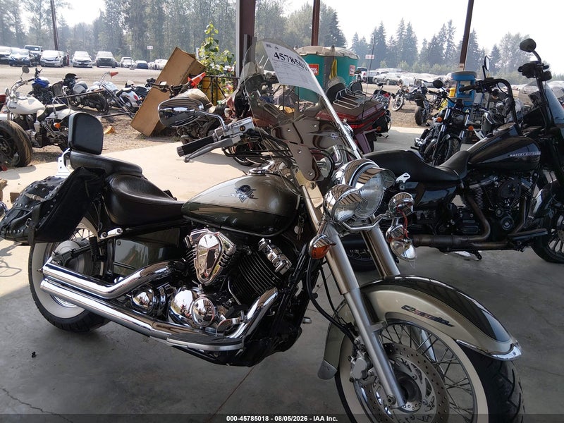 2001 Yamaha Xvs65 A Green vin: JYAVM01E21A030502