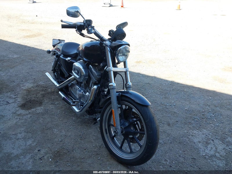 2012 Harley-davidson Xl883 Superlow Black vin: 1HD4CR239CC417865