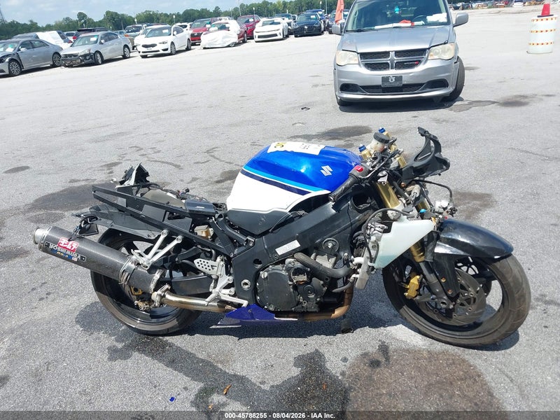2005 Suzuki Gsx-r600 K Blue vin: JS1GN7CA752112894