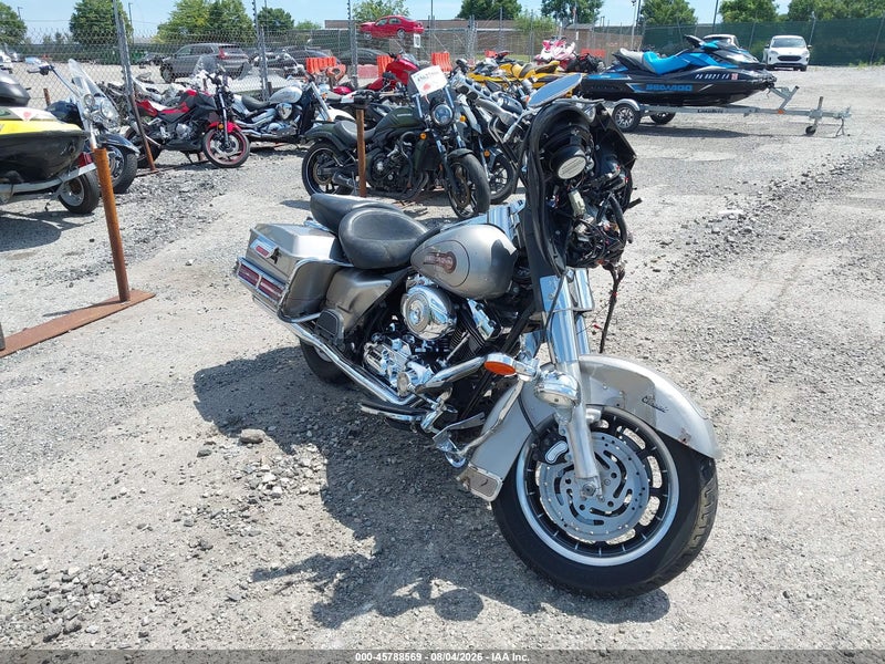 2007 Harley-davidson Flht Classic Silver vin: 1HD1FF4107Y642575