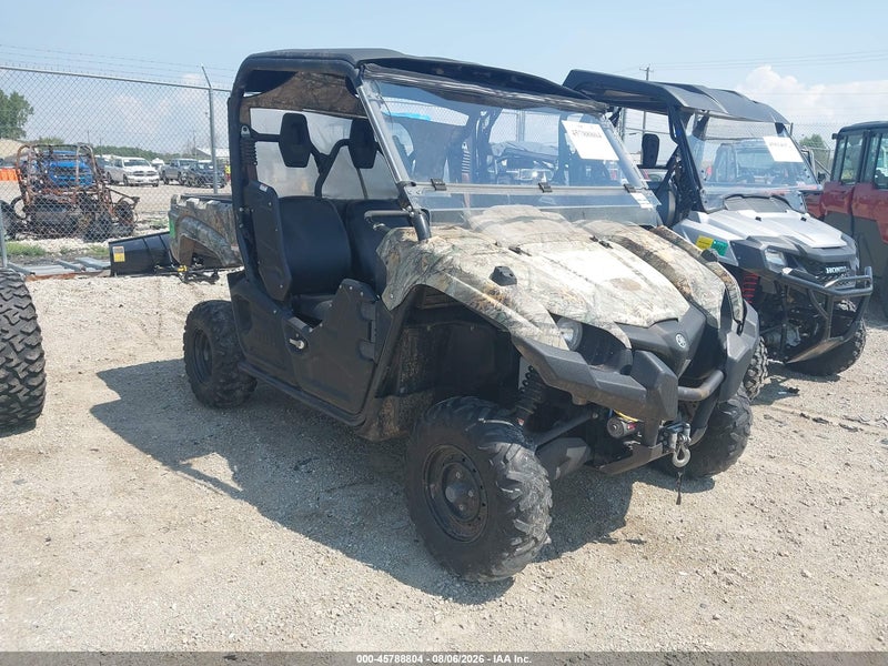 2017 Yamaha Yxm700 E Green vin: 5Y4AMC7Y9HA102061