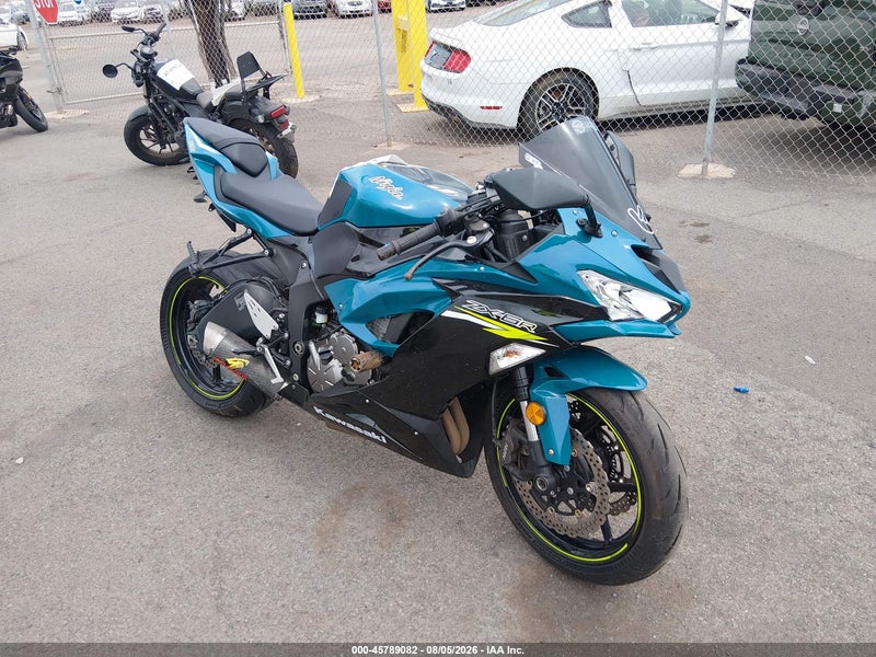 2021 Kawasaki Zx636 K Green vin: JKBZXJH14MA007495