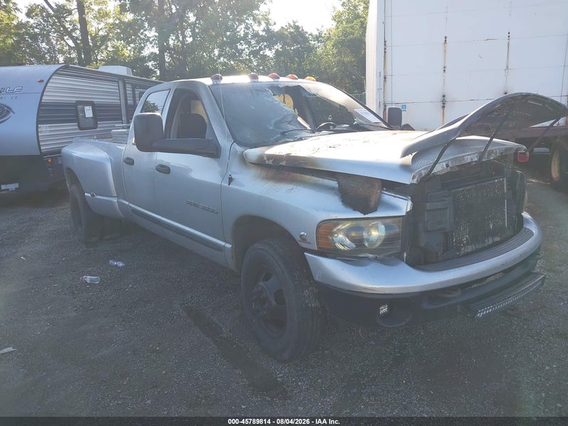 2005 Dodge Ram 3500 Slt/laramie Silver vin: 3D7MR48C35G813113