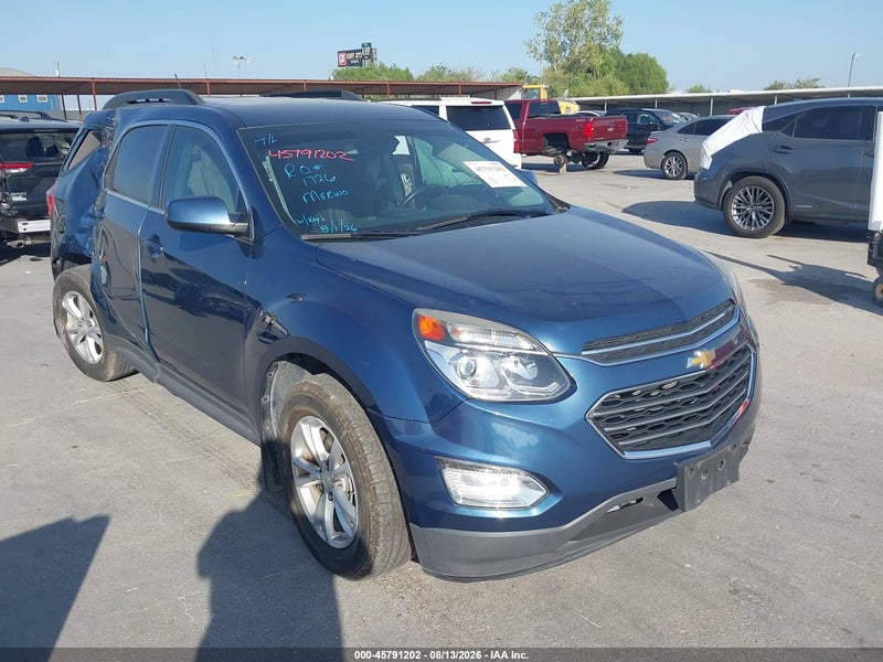 2017 Chevrolet Equinox Lt Blue vin: 2GNALCEK1H6190733