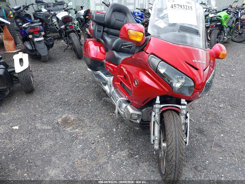 2016 Honda Gl1800 Abs Бордовый vin: JH2SC68N0GK200059