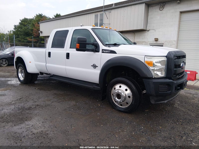 2016 Ford F-450 Xl White vin: 1FT8W4DT8GEA39820