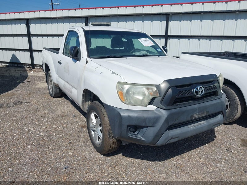 2012 Toyota Tacoma   White vin: 5TFNX4CNXCX016878