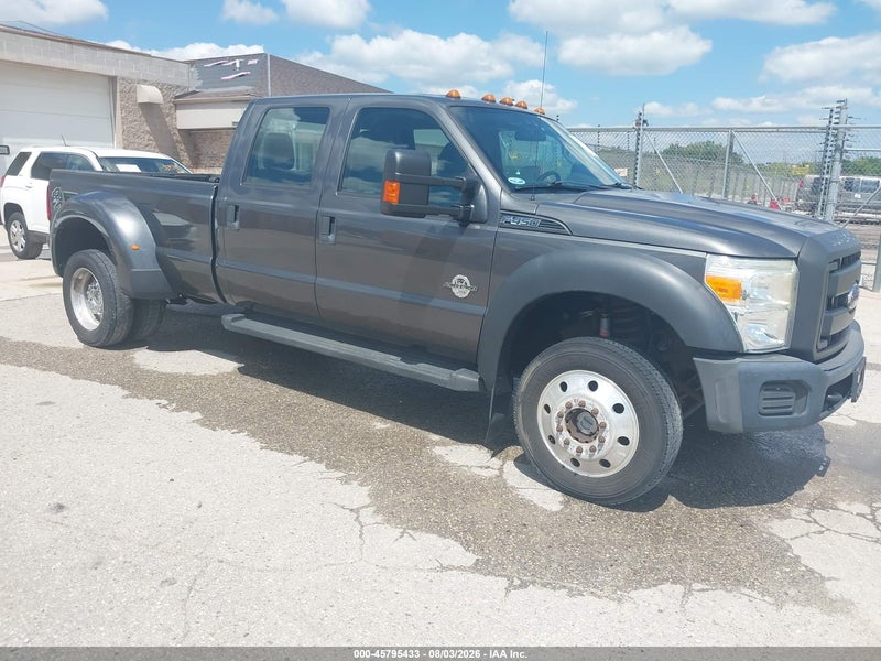 2015 Ford F-450 Xl Gray vin: 1FT8W4DT8FEB33811