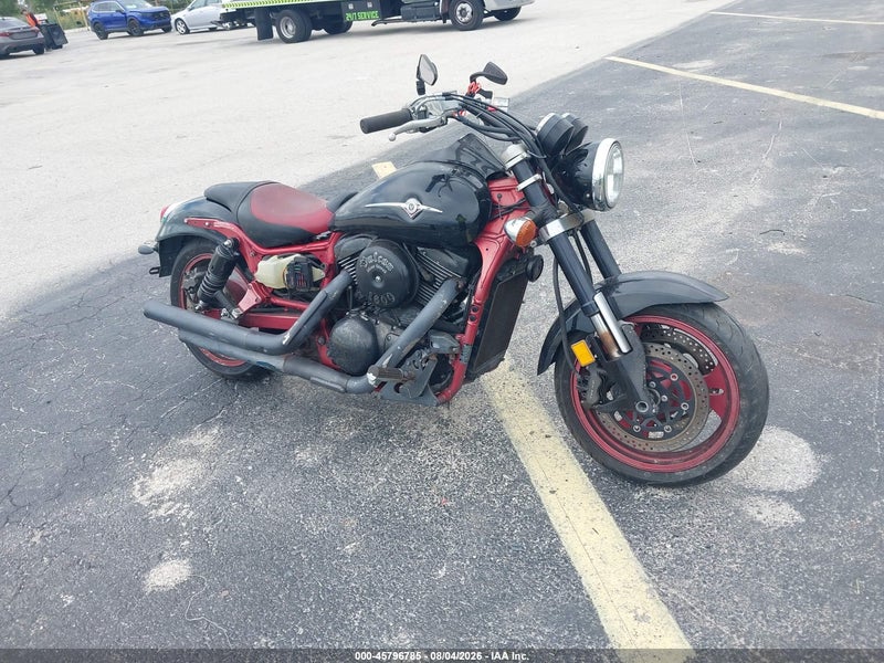 2008 Kawasaki Vn1600 B Черный vin: JKBVNKB148A018702