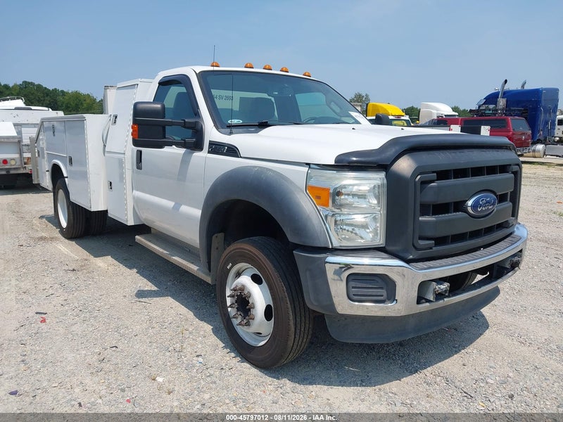 2016 Ford F-550 Chassis Xl White vin: 1FDUF5GY7GEC07423