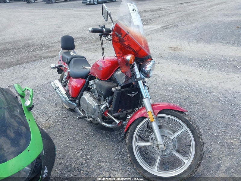 1987 Honda Vf700 C Red vin: 1HFRC2100HA308953