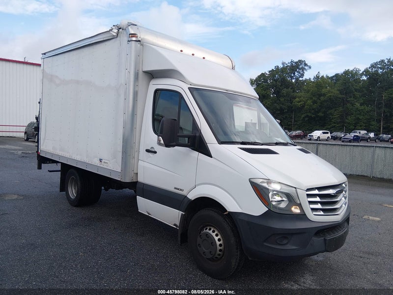 2016 Freightliner Sprinter 3500   White vin: WDPPF3CC1G9680963