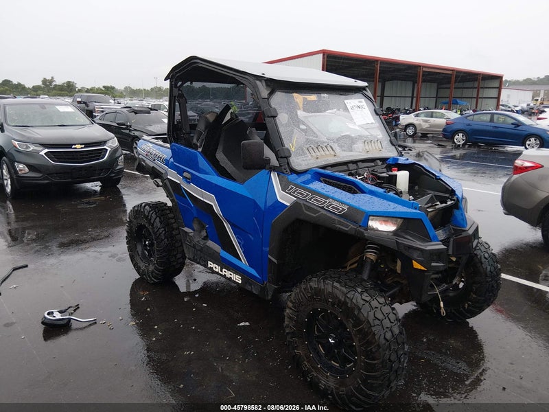 2018 Polaris General 1000 Eps Blue vin: 3NSRGE996JH211808
