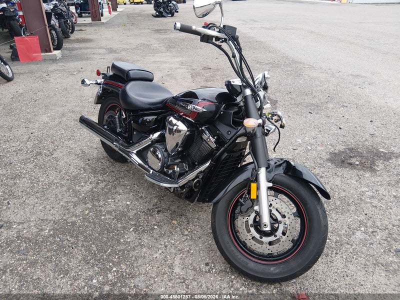 2013 Yamaha Xvs1300 A Black vin: JYAVP31E7DA001087
