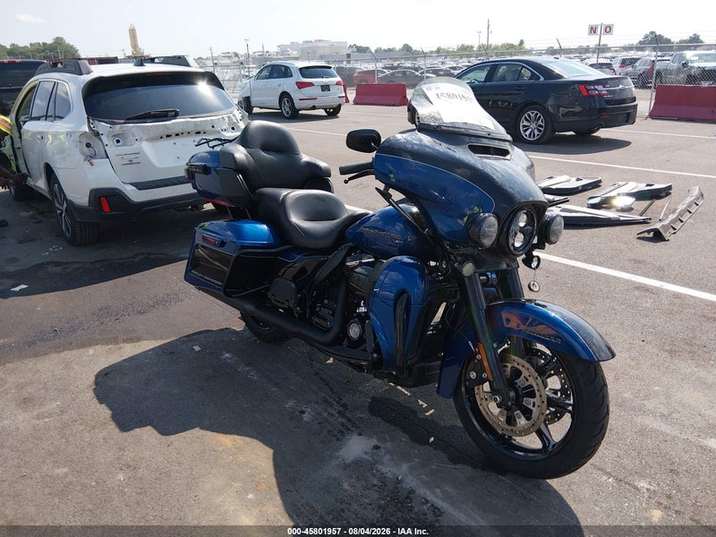 2022 Harley-davidson Flhtk   Blue vin: 1HD1KEF19NB602496