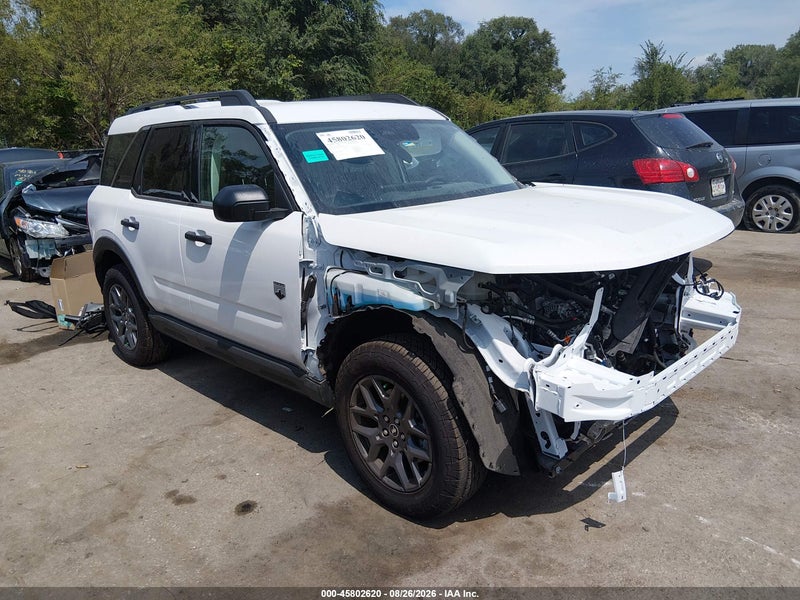 2025 Ford Bronco Sport Big Bend White vin: 3FMCR9BN7SRF66428