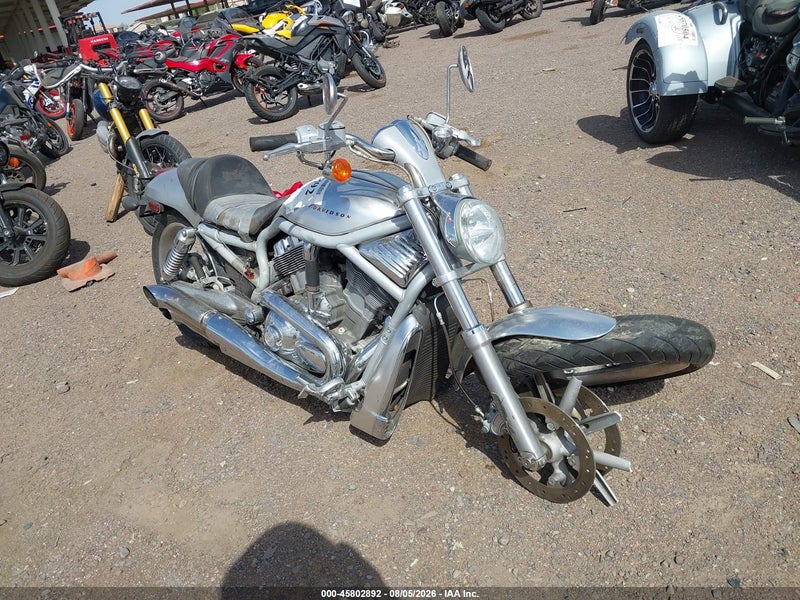 2002 Harley-davidson Vrsca Silver vin: 1HD1HAZ142K808081