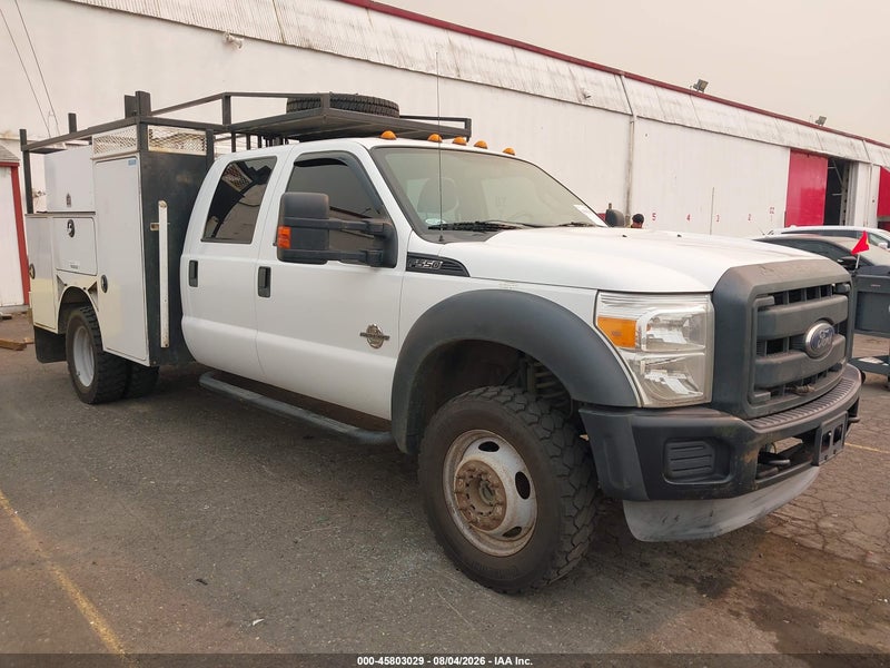 2015 Ford F-550 Chassis Xl White vin: 1FD0W5HT9FEA04694