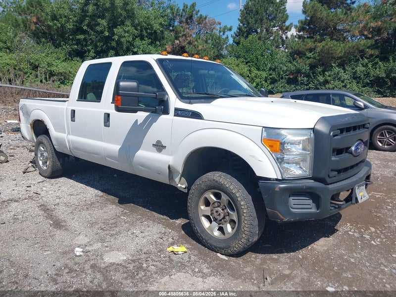 2016 Ford F-350 Xl White vin: 1FT8W3BT6GEC11730