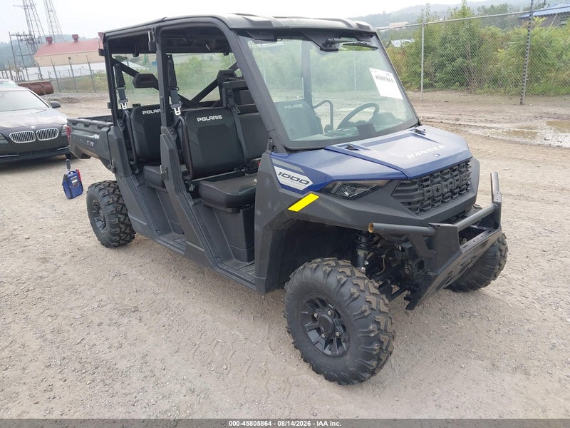 2023 Polaris Ranger Crew 1000 Premium Blue vin: 4XAT6E992P8022594