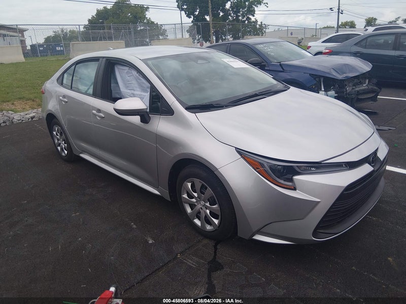2026 Toyota Corolla Le Silver vin: 5YFB4MDE9TP396255