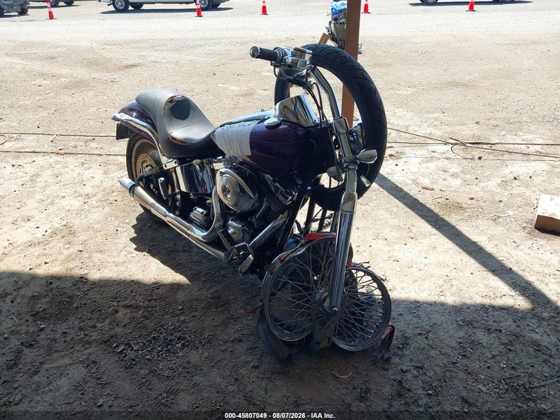 2001 Harley-davidson Fxstd   Purple vin: 1HD1BSY391Y024095