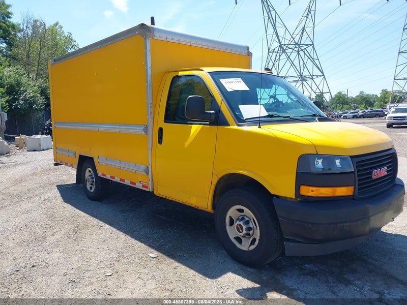 2019 Gmc Savana Cutaway Work Van Желтый vin: 1GD07RFP0K1198365