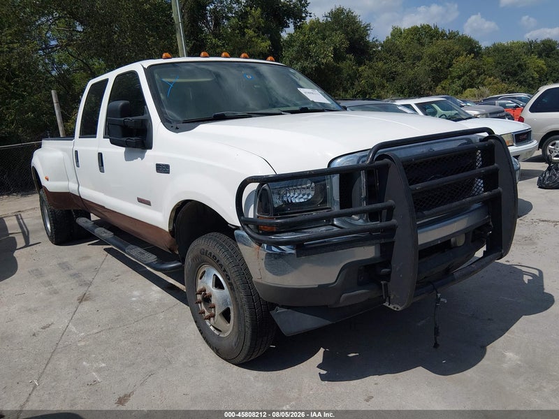 2004 Ford F-350 Lariat/xl/xlt White vin: 1FTWW33P44EE04978
