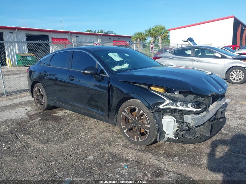 2021 Kia K5 Gt-line Черный vin: 5XXG64J2XMG066323