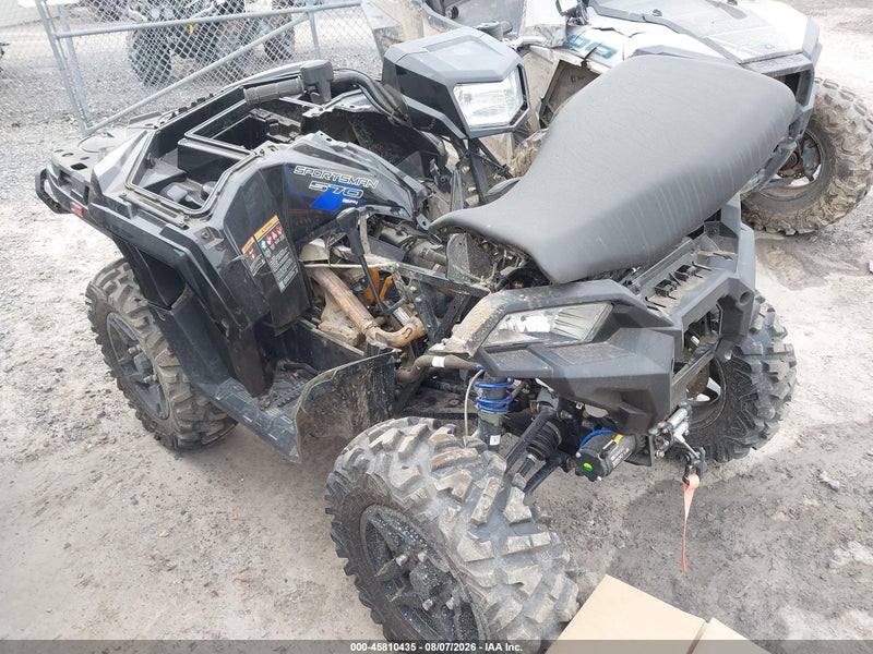 2021 Polaris Sportsman Trail 570 Black vin: 4XASHY573MA742311