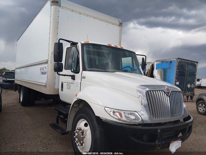 2012 International 4000 4300 White vin: 1HTMMAAL4CH456452