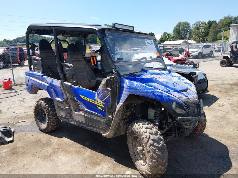 2020 Yamaha Yxf850   Blue vin: 5Y4AN24Y4LA101906