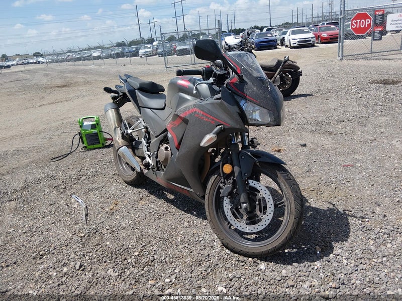 2021 Honda Cbr300 R Black vin: MLHNC5107M5700516