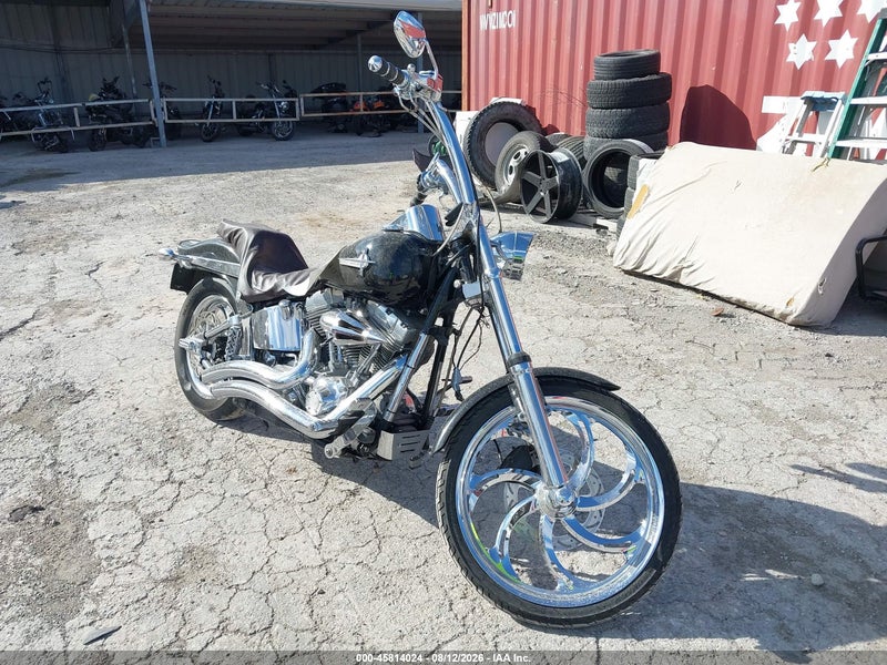 2005 Harley-davidson Fxst   Black vin: 1HD1BHY145Y057609